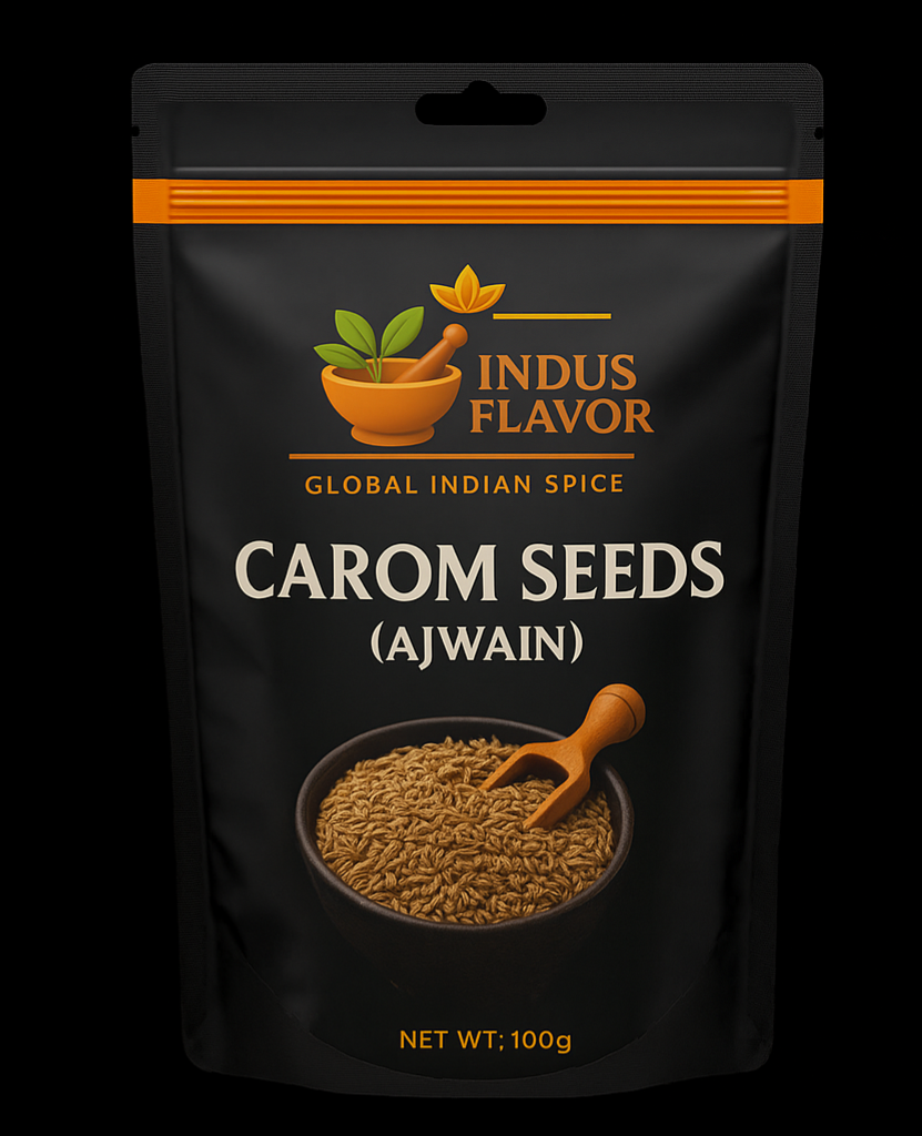 IndusFlavor Carom Seeds (Ajwain) - 100g