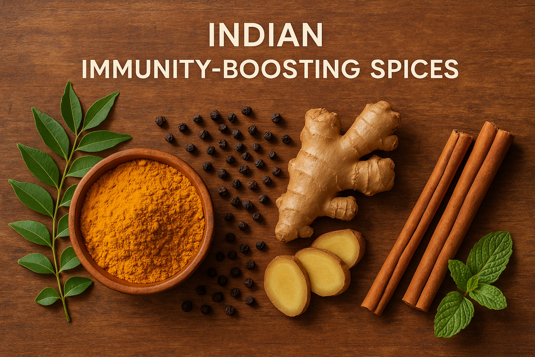 Spices for Immunity: The Science-Backed Benefits of Turmeric, Black Pepper & More