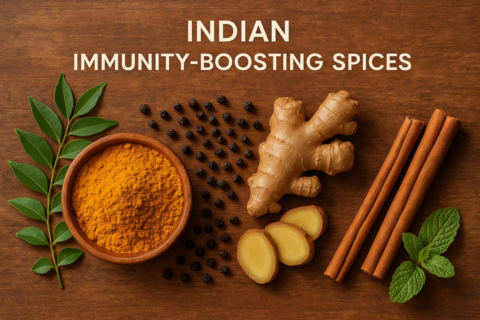 Spices for Immunity: The Science-Backed Benefits of Turmeric, Black Pepper & More