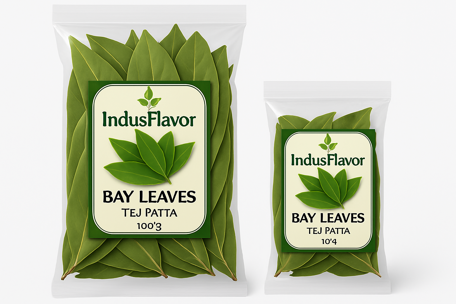 IndusFlavor Bay Leaves (Tej Patta) - 100g
