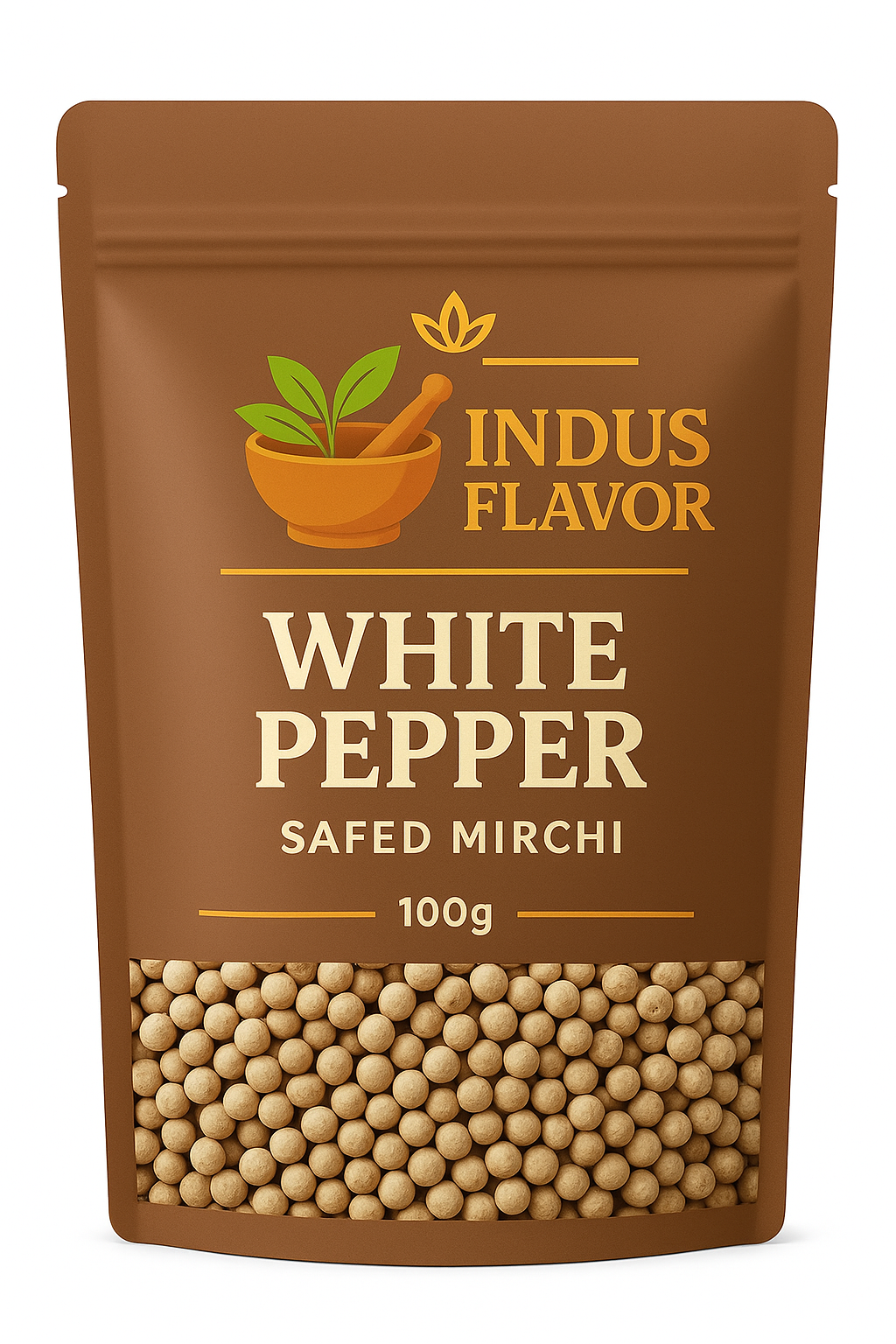 IndusFlavor White Pepper (Safed Mirchi)