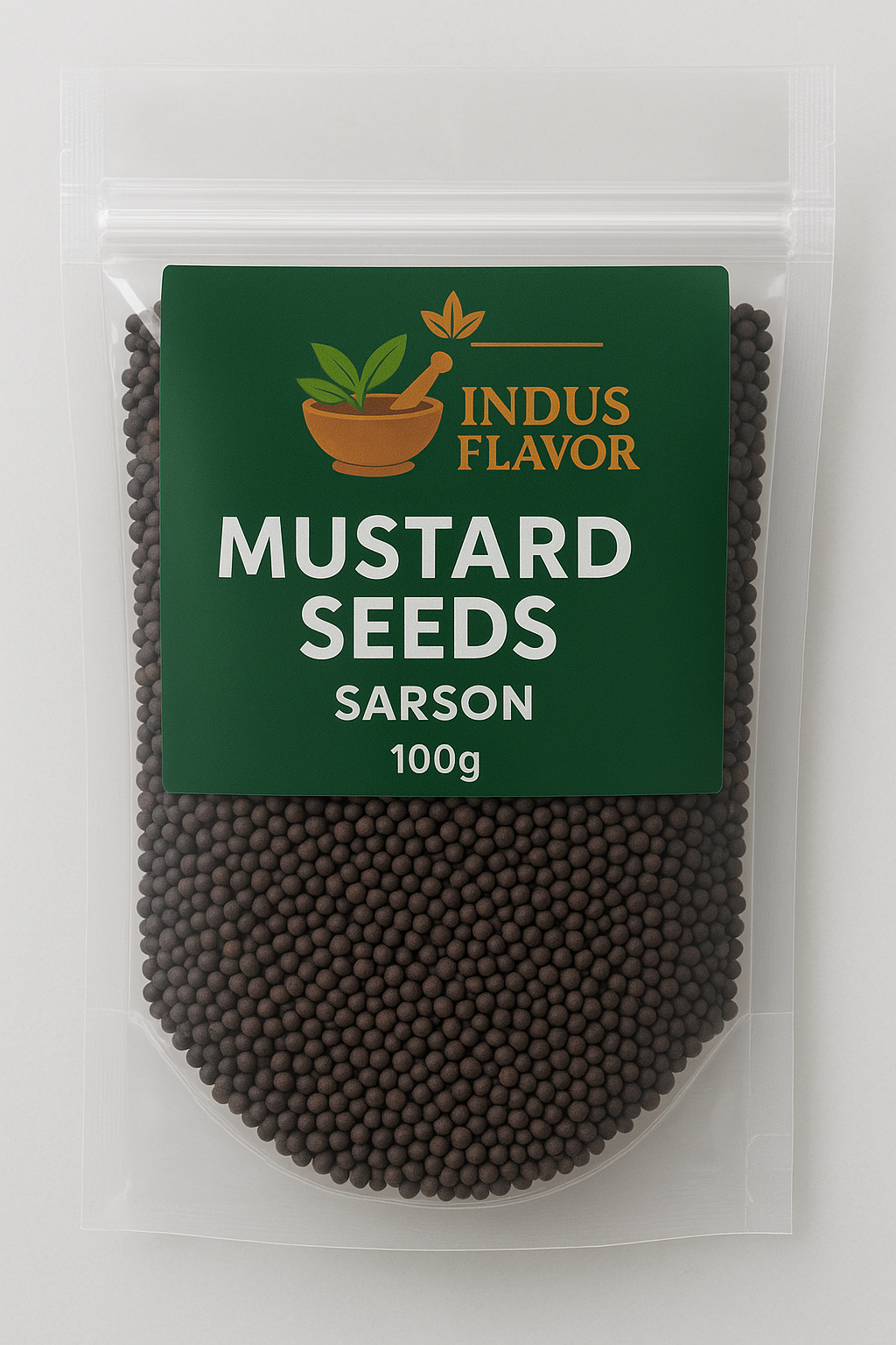 IndusFlavor Mustard Seeds (Sarson) - 100g